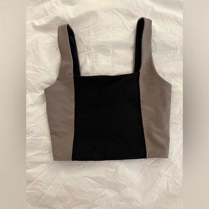 Abercrombie YPB two-toned sports bra